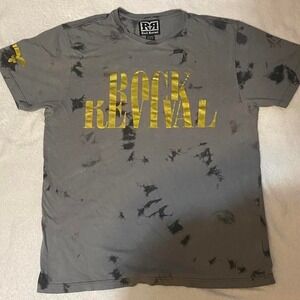 Rock Revival grey tie-dye t-shirt